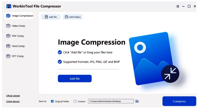 WorkinTool File Compressor